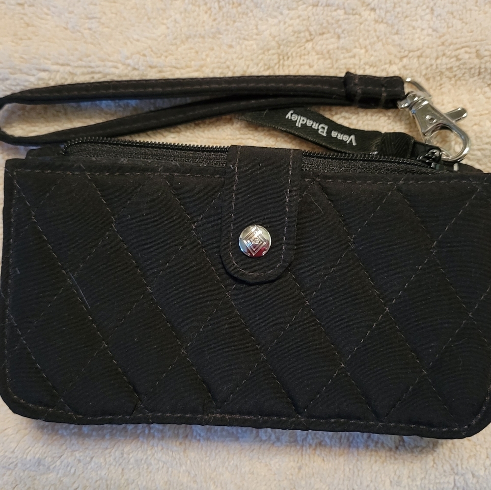 Vera Bradley Wristlet, Black - Picture 8 of 12